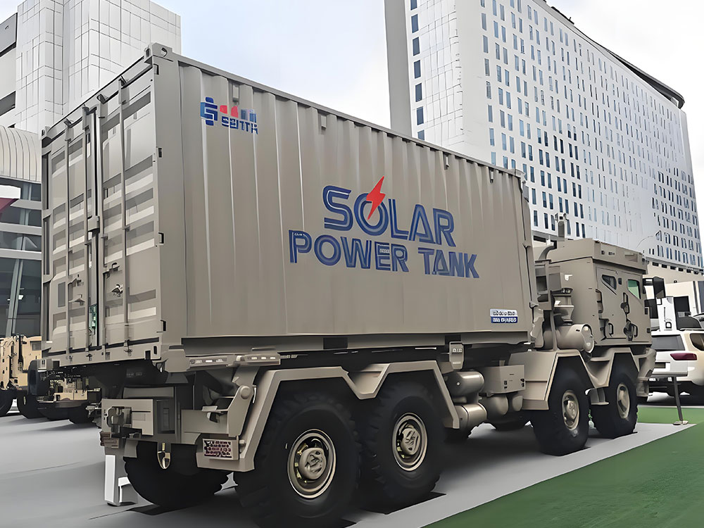 Solar Power Containers for Usaping Militar